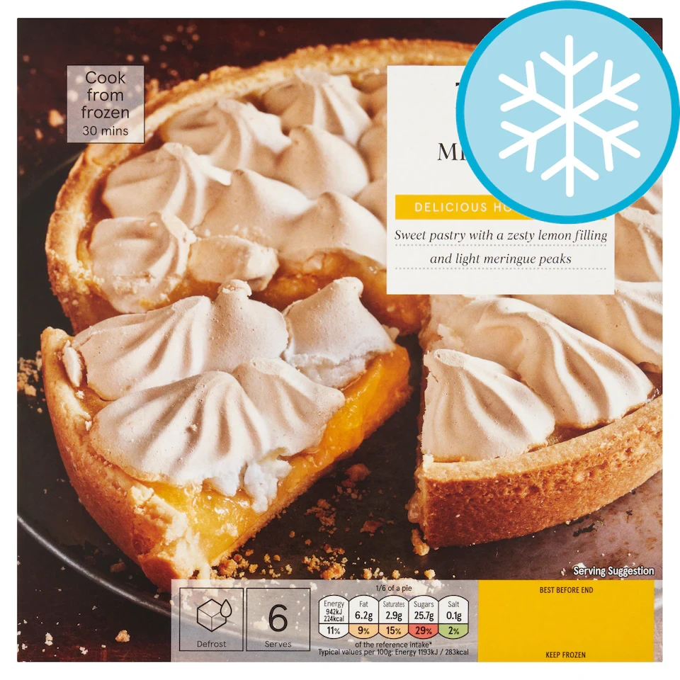 Tesco Lemon Meringue Pie 475G