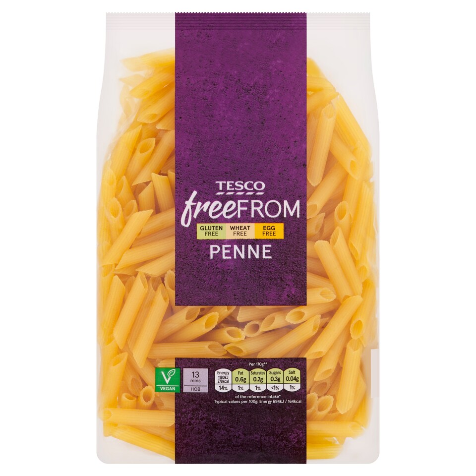 Tesco Free From Penne Pasta 500G