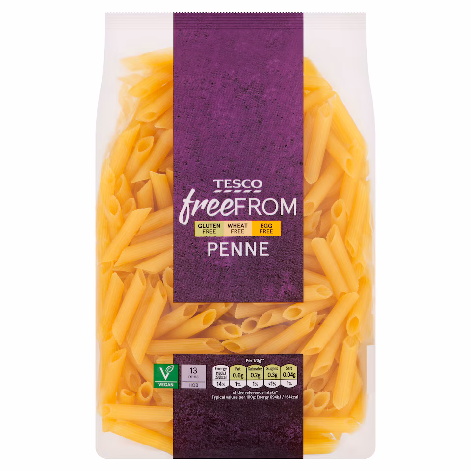 Tesco Free From Penne Pasta 500G