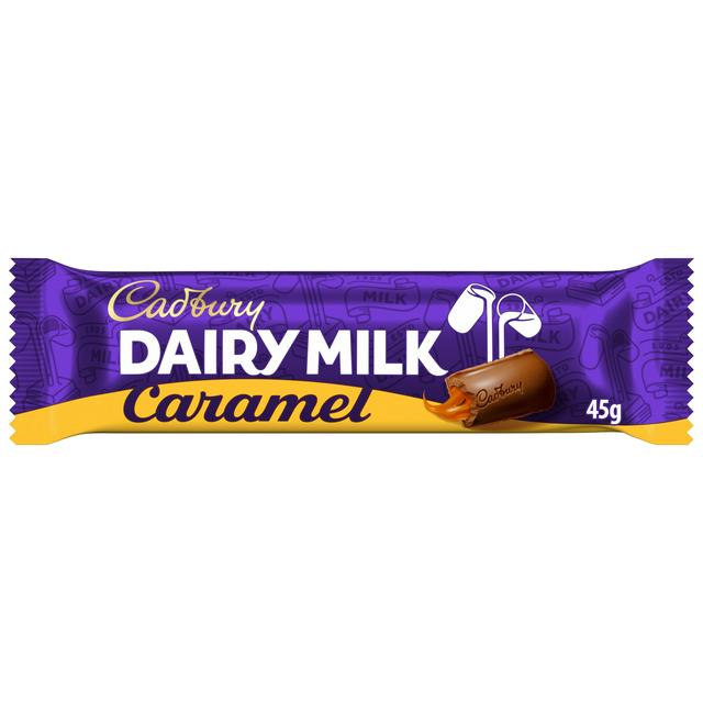Cadbury Dairy Milk Caramel Chocolate Bar 45g