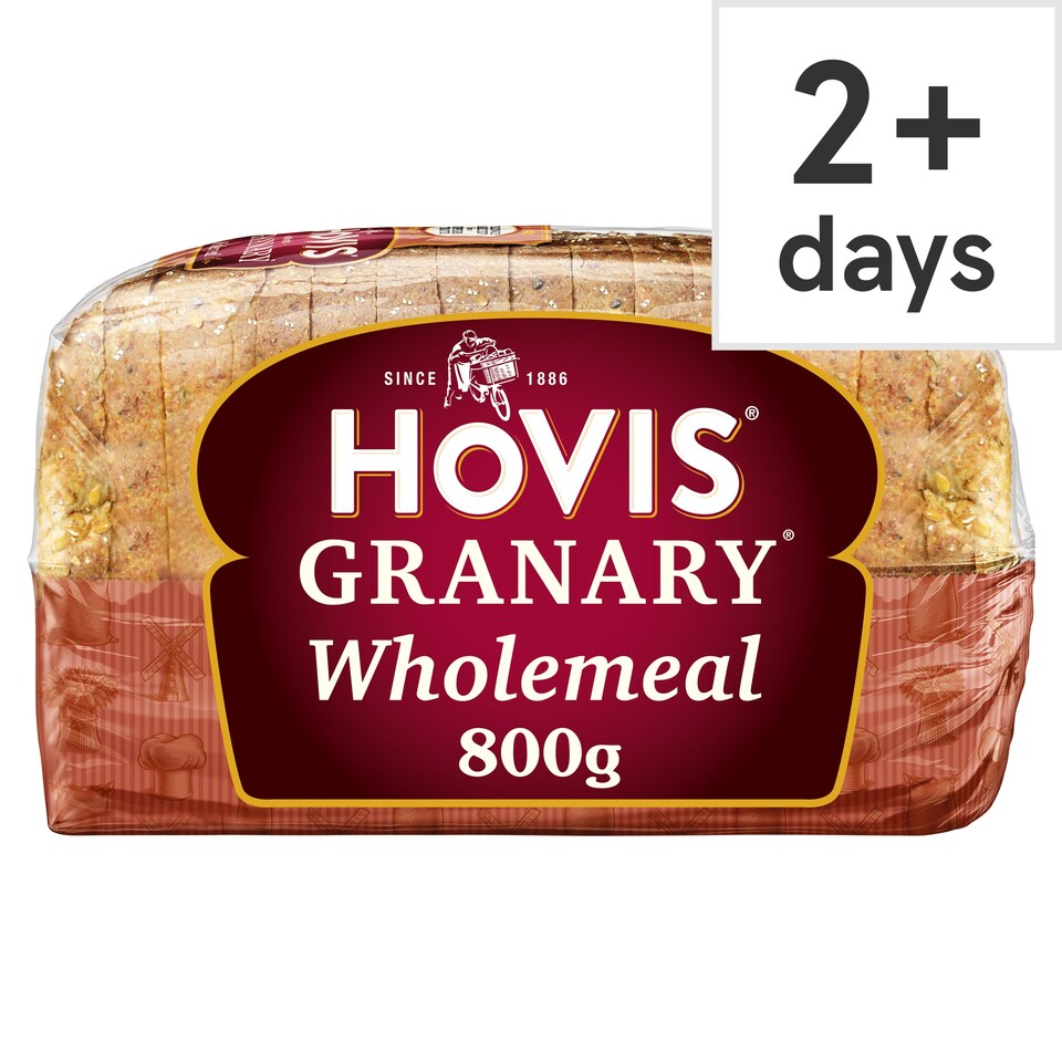 Hovis Authentic Granary Wholemeal Sliced Bread 800g