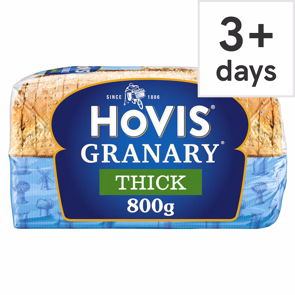 Hovis Authentic Granary Thick Bread 800g