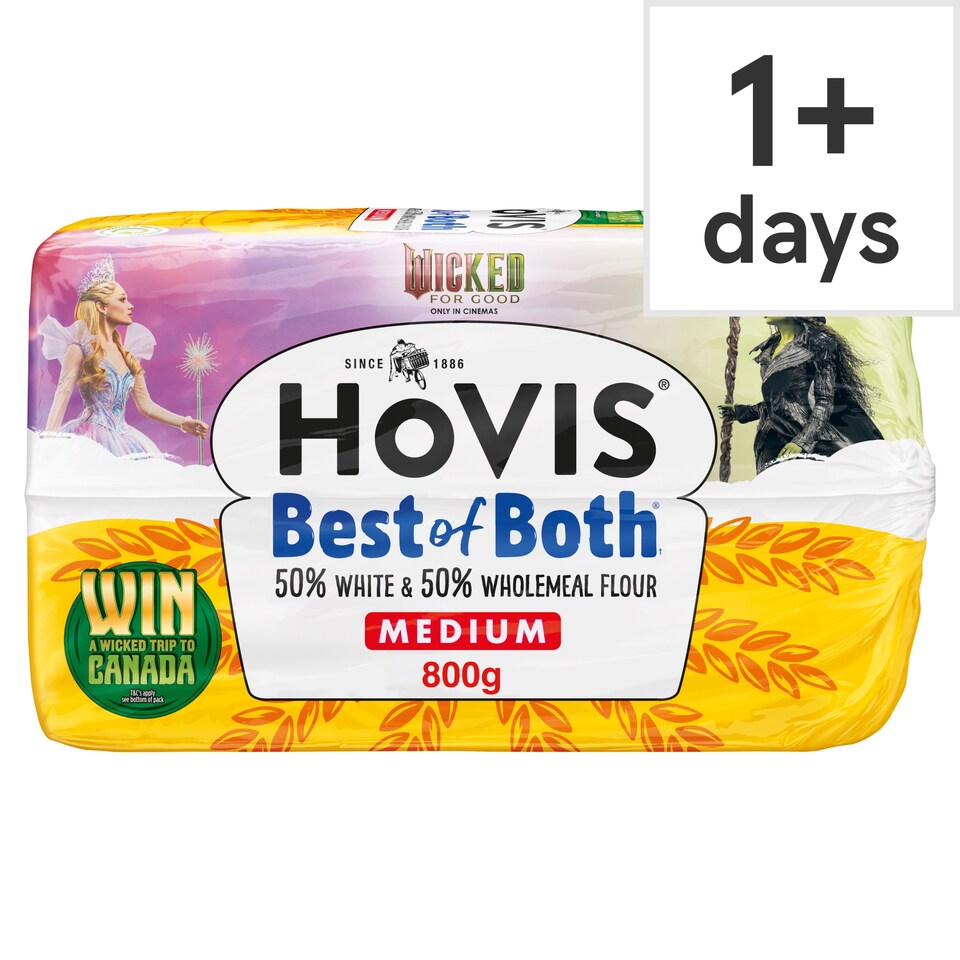 Hovis Best of Both Medium Bread 800g