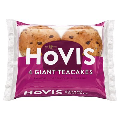 Hovis 4 Giant Teacakes