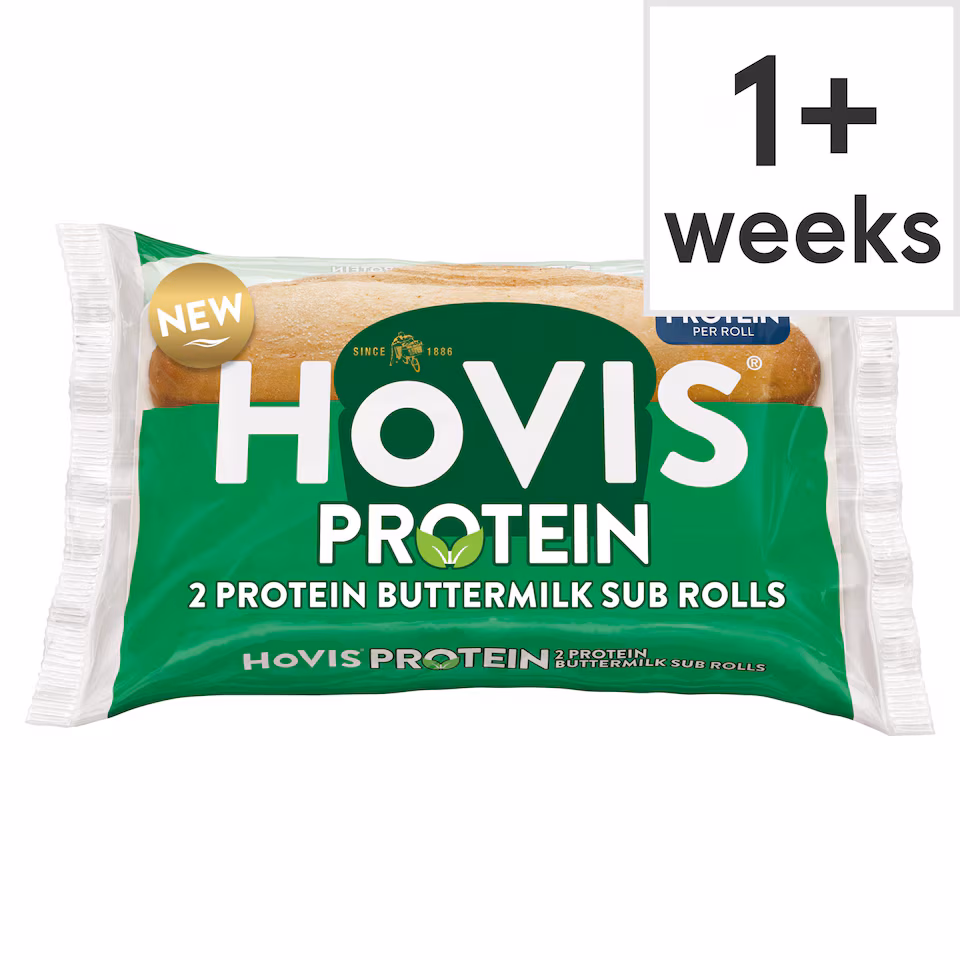 Hovis Protein Buttermilk Sub Rolls 2 Pack