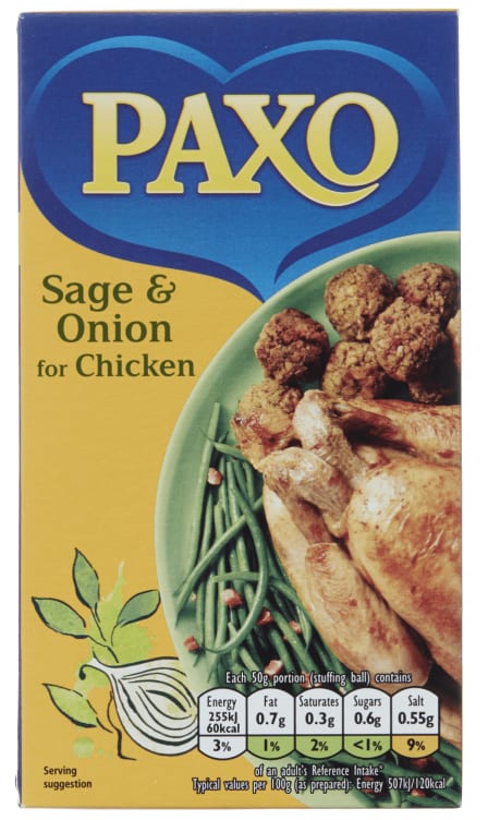 Stuffingmix Sage&Onion 85g Paxo