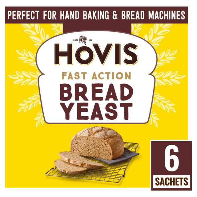 Hovis Bread Yeast, Fast Action x6 7g