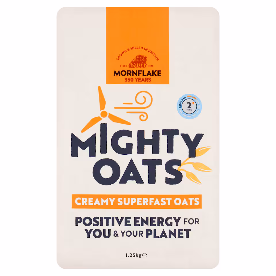 Mornflake Mighty Oats Creamy Superfast Oats 1.25kg