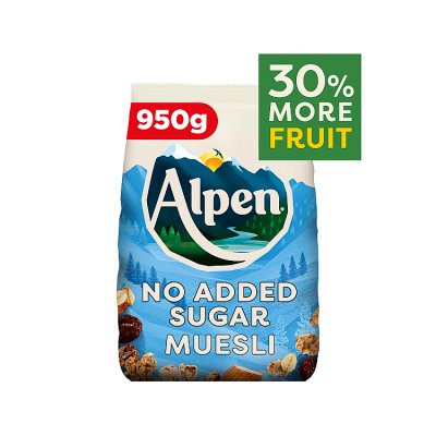 Alpen No Added Sugar Swiss Style Muesli
