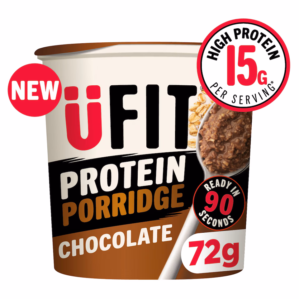 UFIT Protein Chocolate Porridge Pot 72g