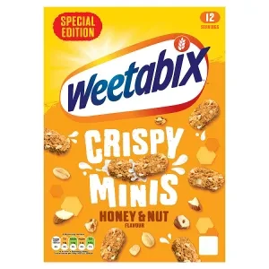 Weetabix Crispy Minis Honey & Nut Flavour Special Edition 500g