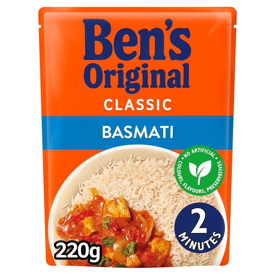 Ben's Original Basmati Microwave Rice 220g