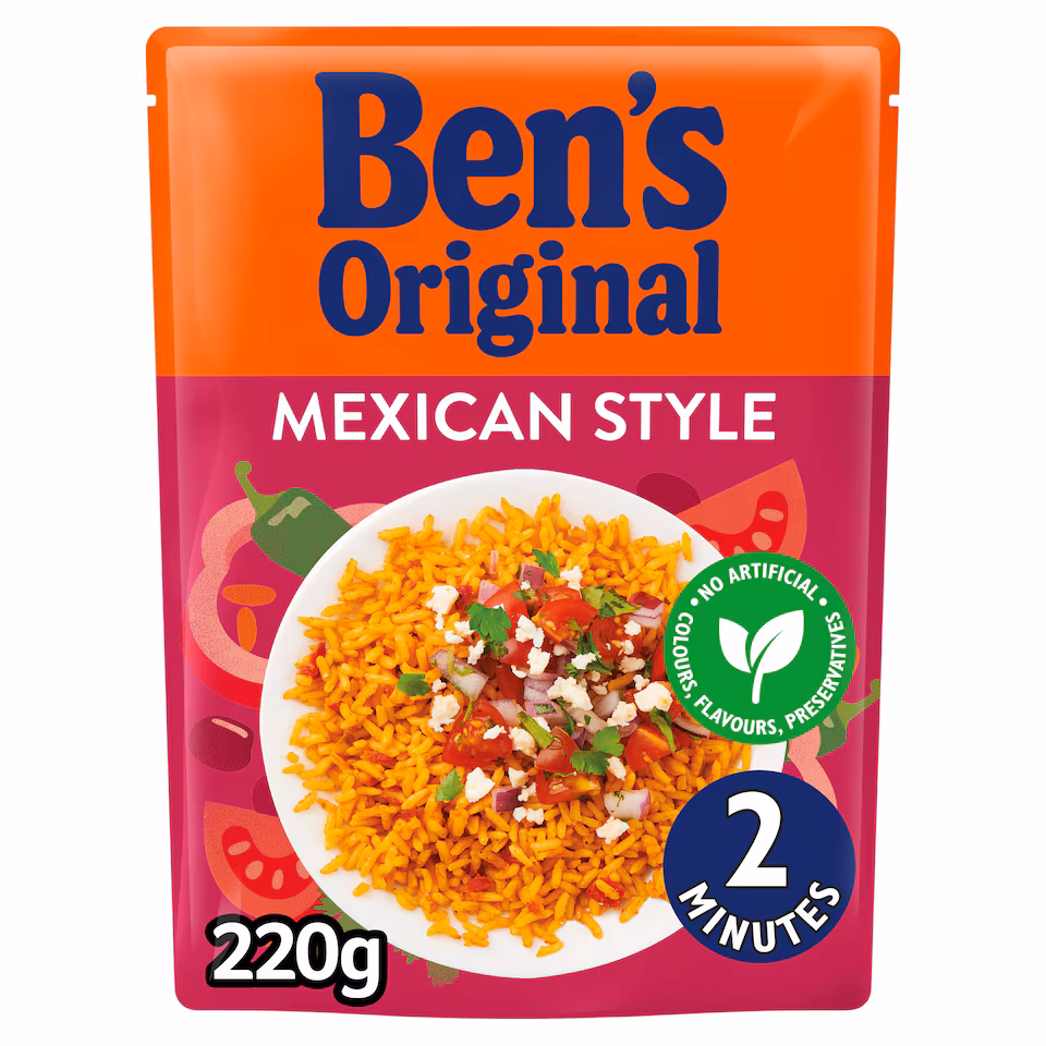 Ben's Original Mexican Style Microwave Rice 220G