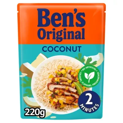 Ben's Original Bens Original Coconut Microwave Rice 220g