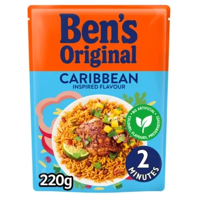 Ben's Original Bens Original Caribbean Microwave Rice 220g