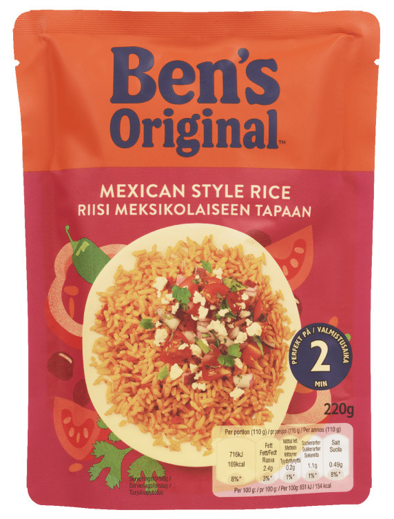 Express Ris Mexican Style 220g Ben's Original