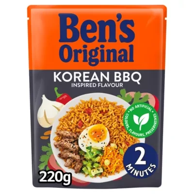 Ben's Original Bens Original Korean BBQ Microwave Rice 220g