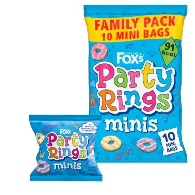 Fox's Party Rings Minis 10 x 21g