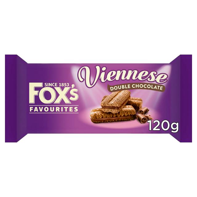 Fox's Biscuits Viennese Double Chocolate 120g