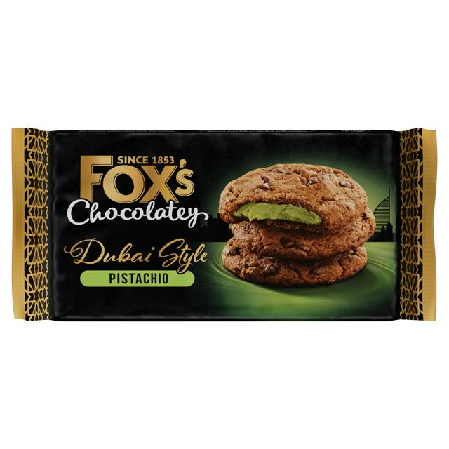 Fox's Chocolatey Dubai Style Pistachio 160g