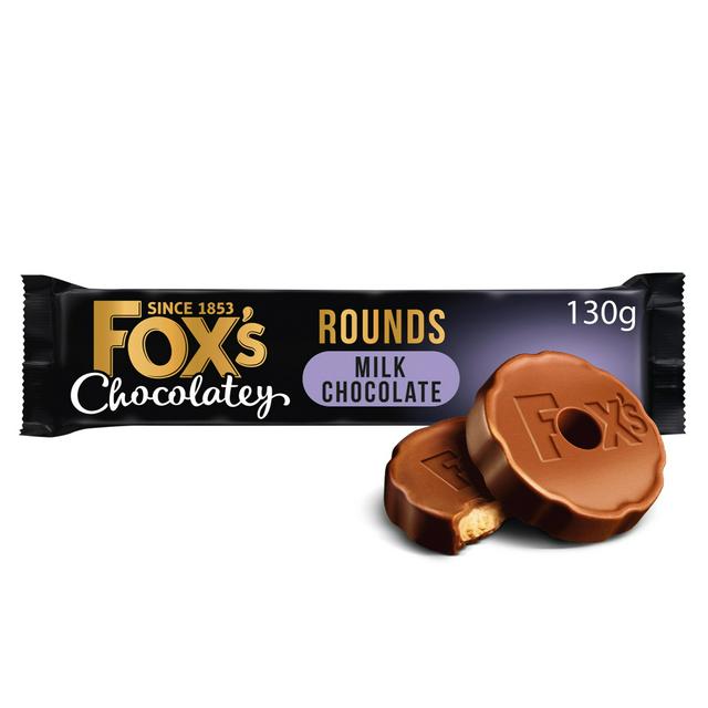 Fox's Biscuits Chocolatey Milk Chocolate Rounds 130g