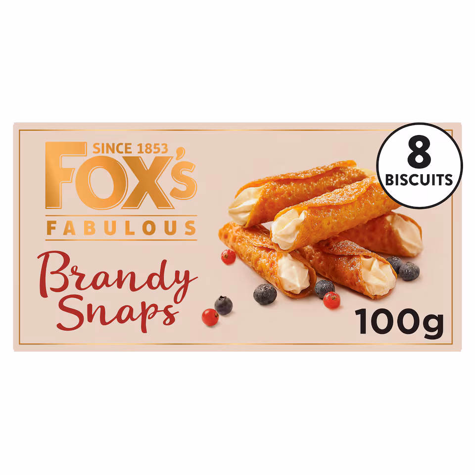 Fox's Fabulous Brandy Snaps 100g