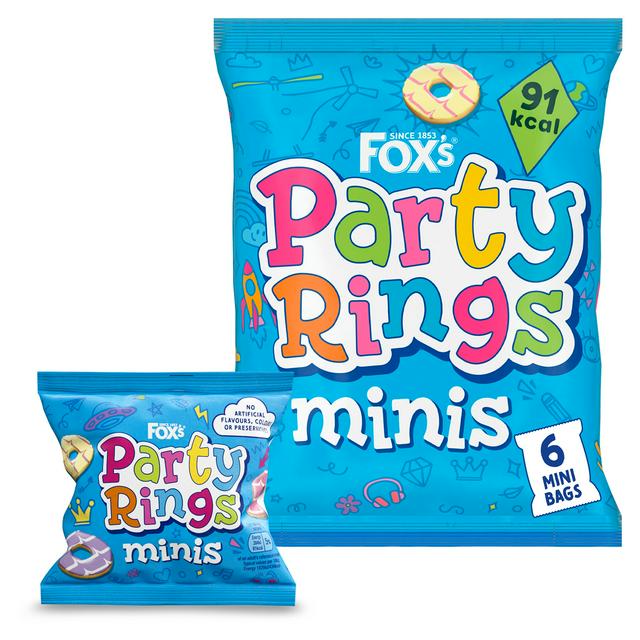 Fox's Biscuits Party Rings Minis x6