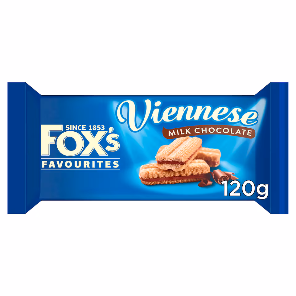 Fox's Chocolate Viennese Biscuits 120G