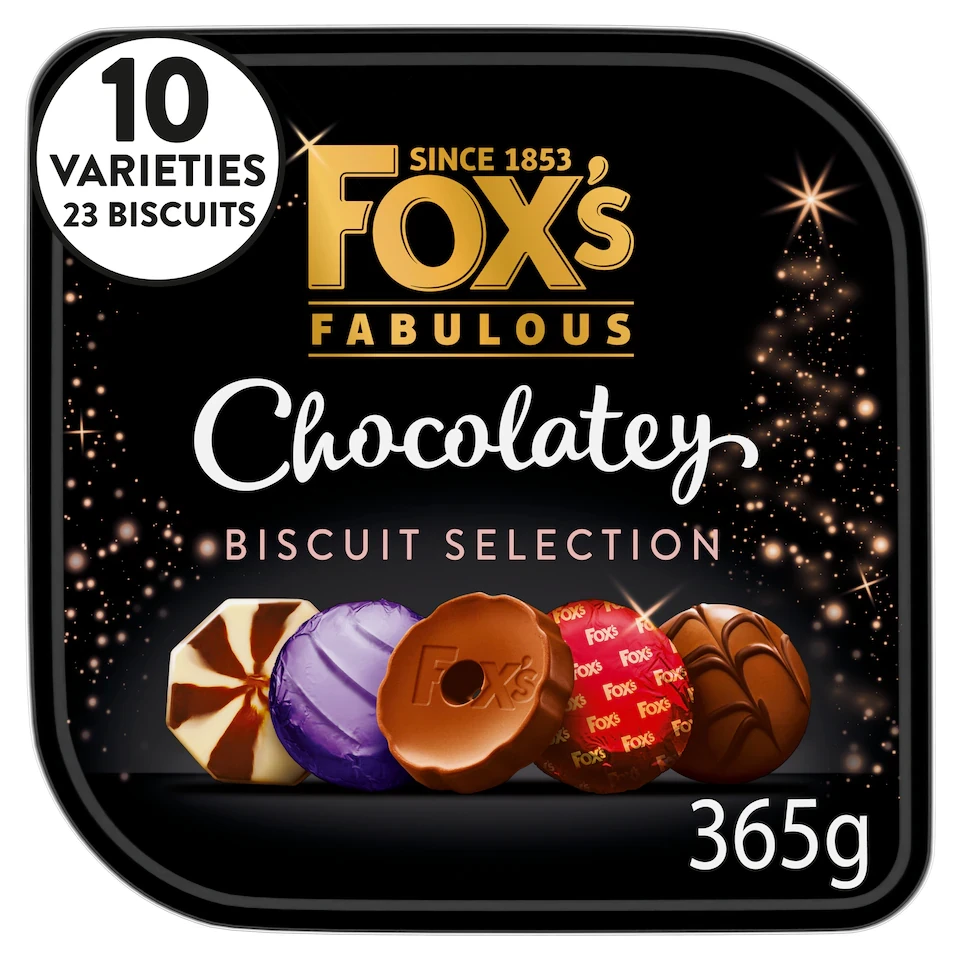 Fox's Chocolatey Tin 365G