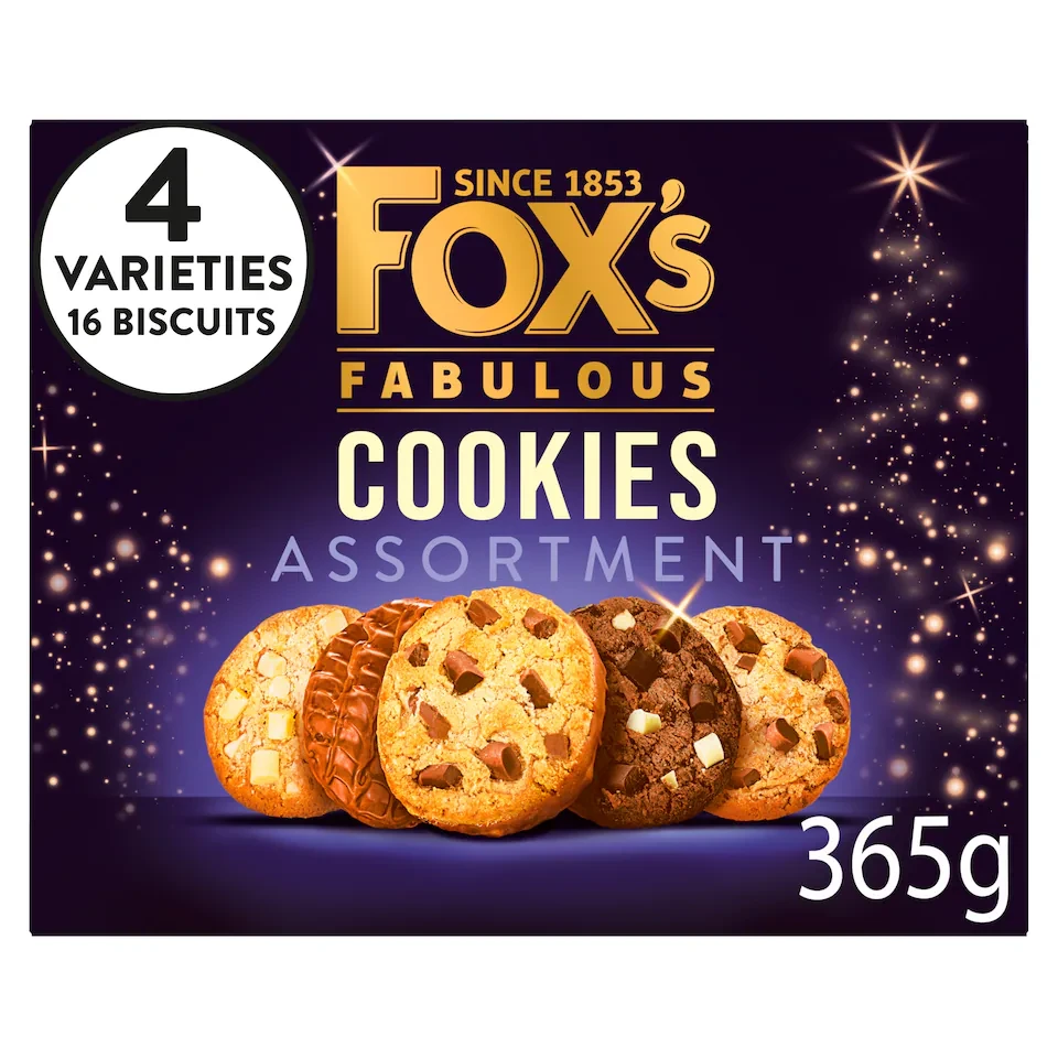 Fox's Fabulous Cookies Assortment 365G