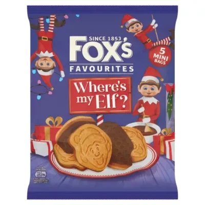 Fox's Favourites Where's My Elf 5 x20g (100g)