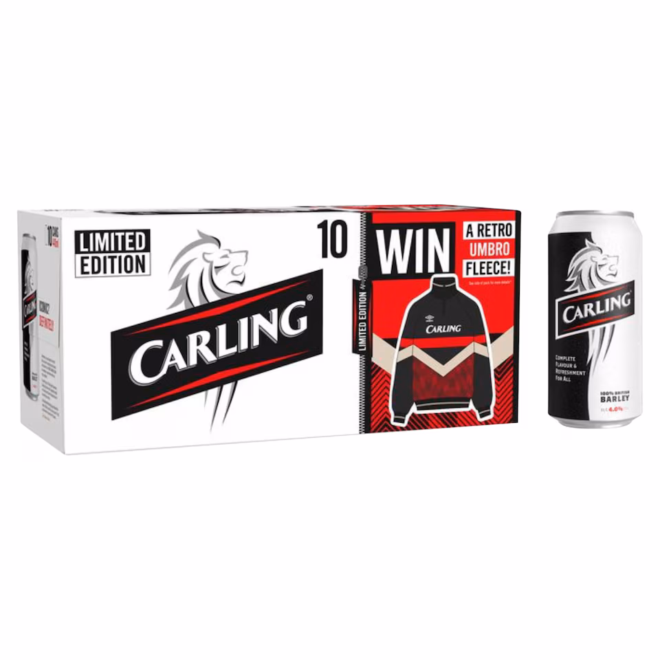 Carling Original Lager Beer 10 x 440ml