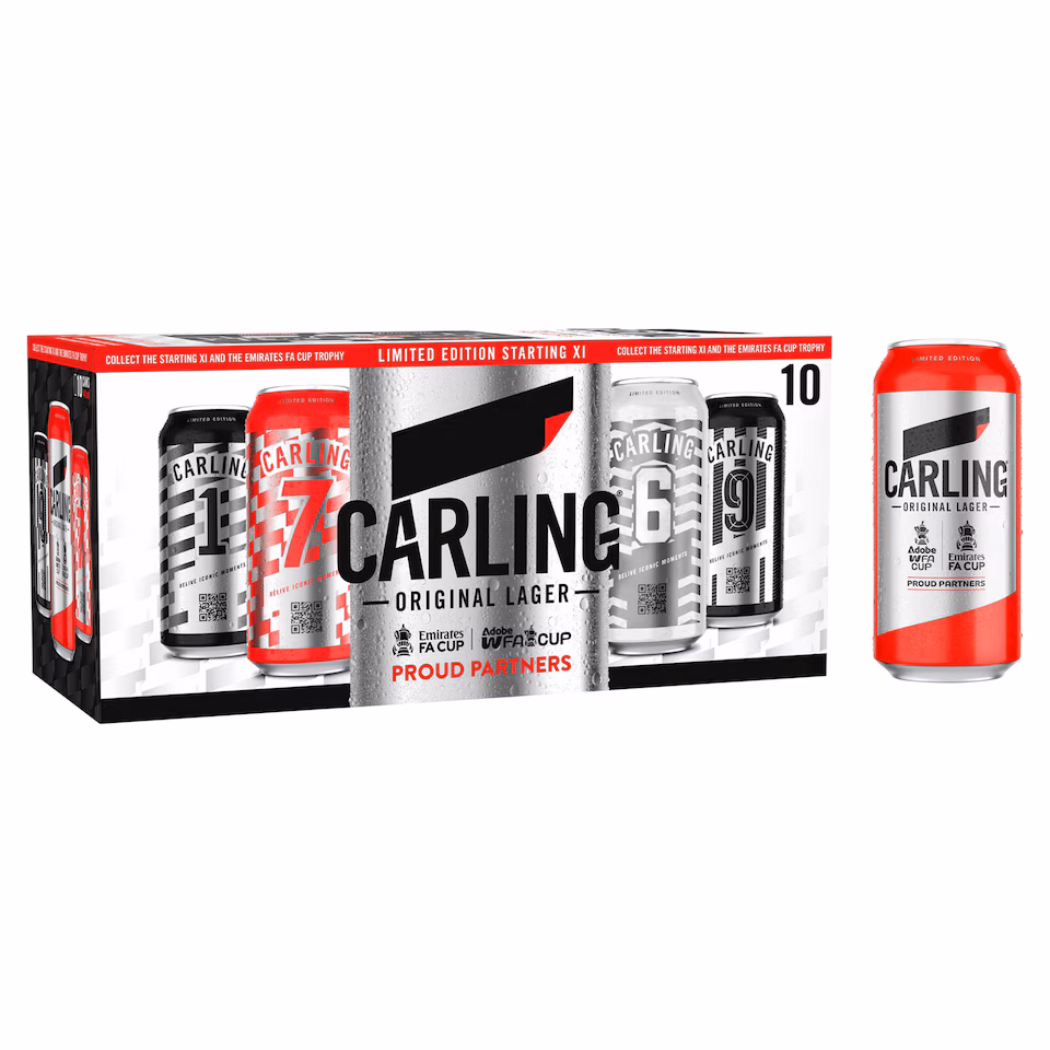 Carling Original Lager Beer 10 x 440ml