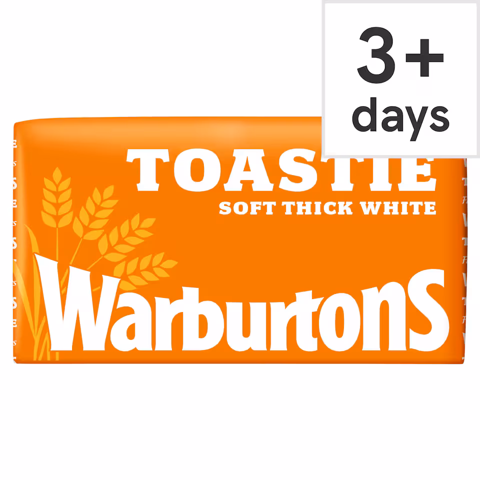 Warburtons Toastie Thick Sliced White Bread 800g