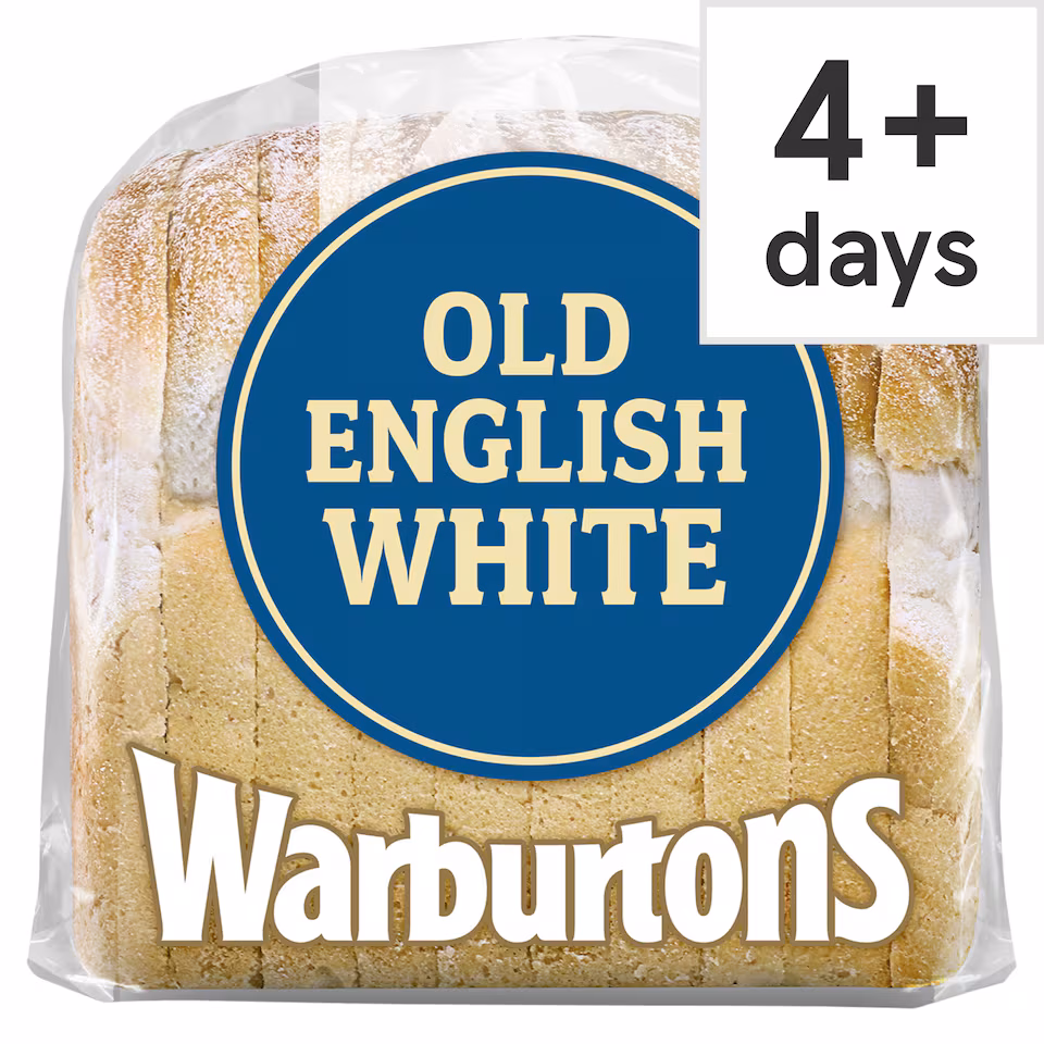 Warburtons Premium Old English Sliced White Bread 400g