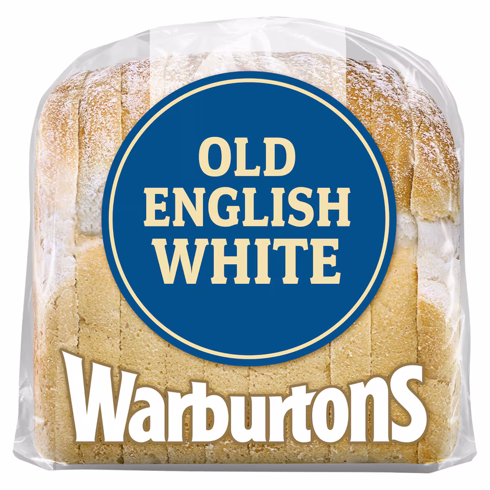 Warburtons Premium Old English Sliced White Bread 400g