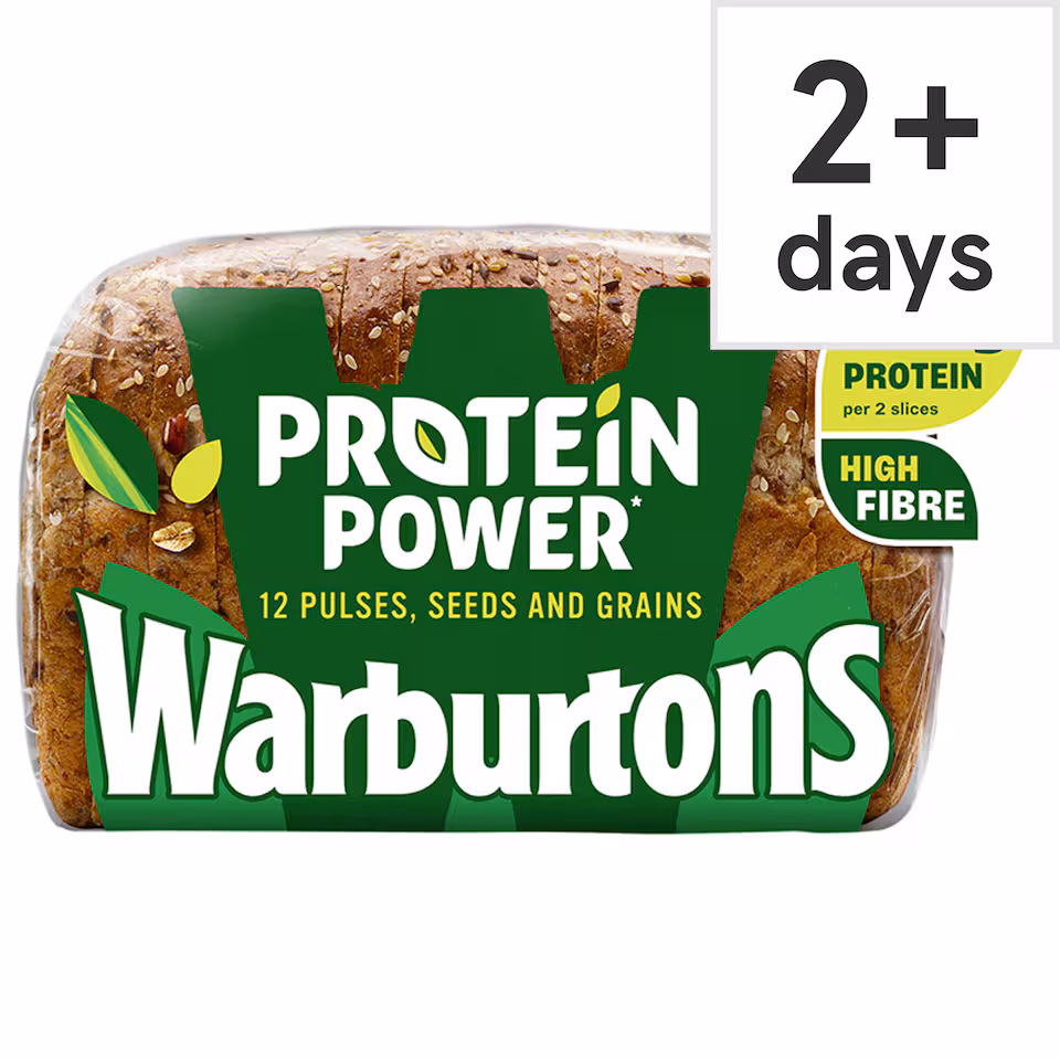 Warburtons Protein Power Wholemeal Bread with Pulses, Seeds and Grains 700g