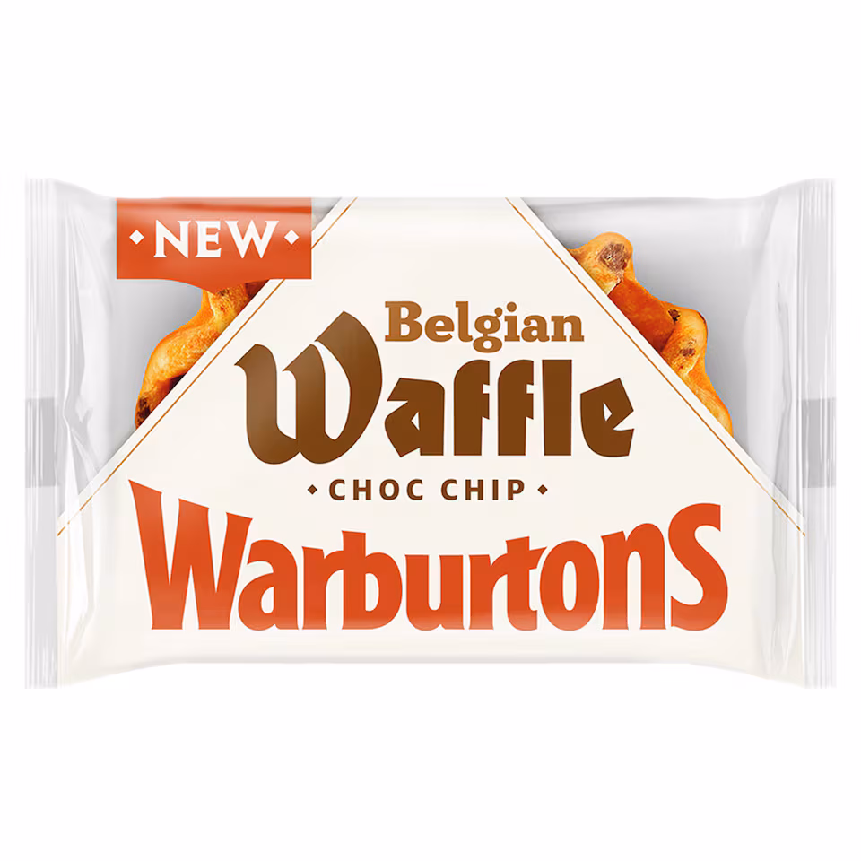 Warburtons Belgian Waffle - Choc Chip 70g