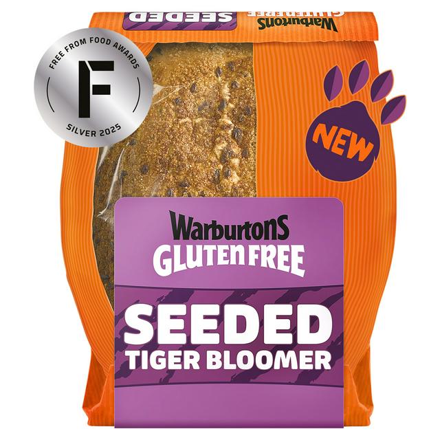 Warburtons Gluten Free Seeded Tiger Bloomer 400g