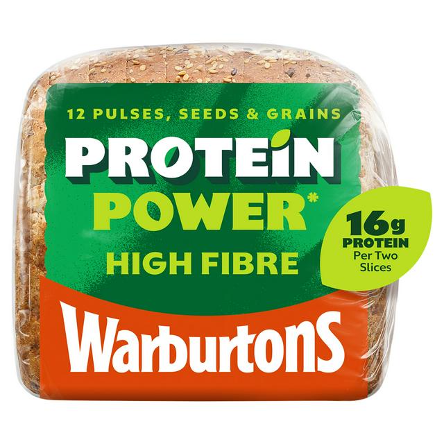 Warburtons 12 Pulses, Seeds & Grains Protein Power Bread 500g