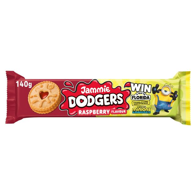 Jammie Dodgers 140g Raspberry Flavour Biscuits