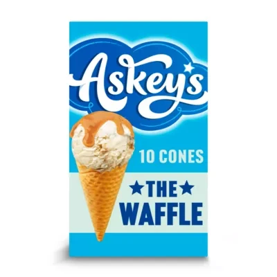 Askey's 10 The Waffle Crunchy Cones