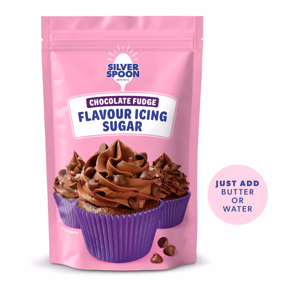 Silver Spoon Chocolate Fudge Icing Sugar 200g