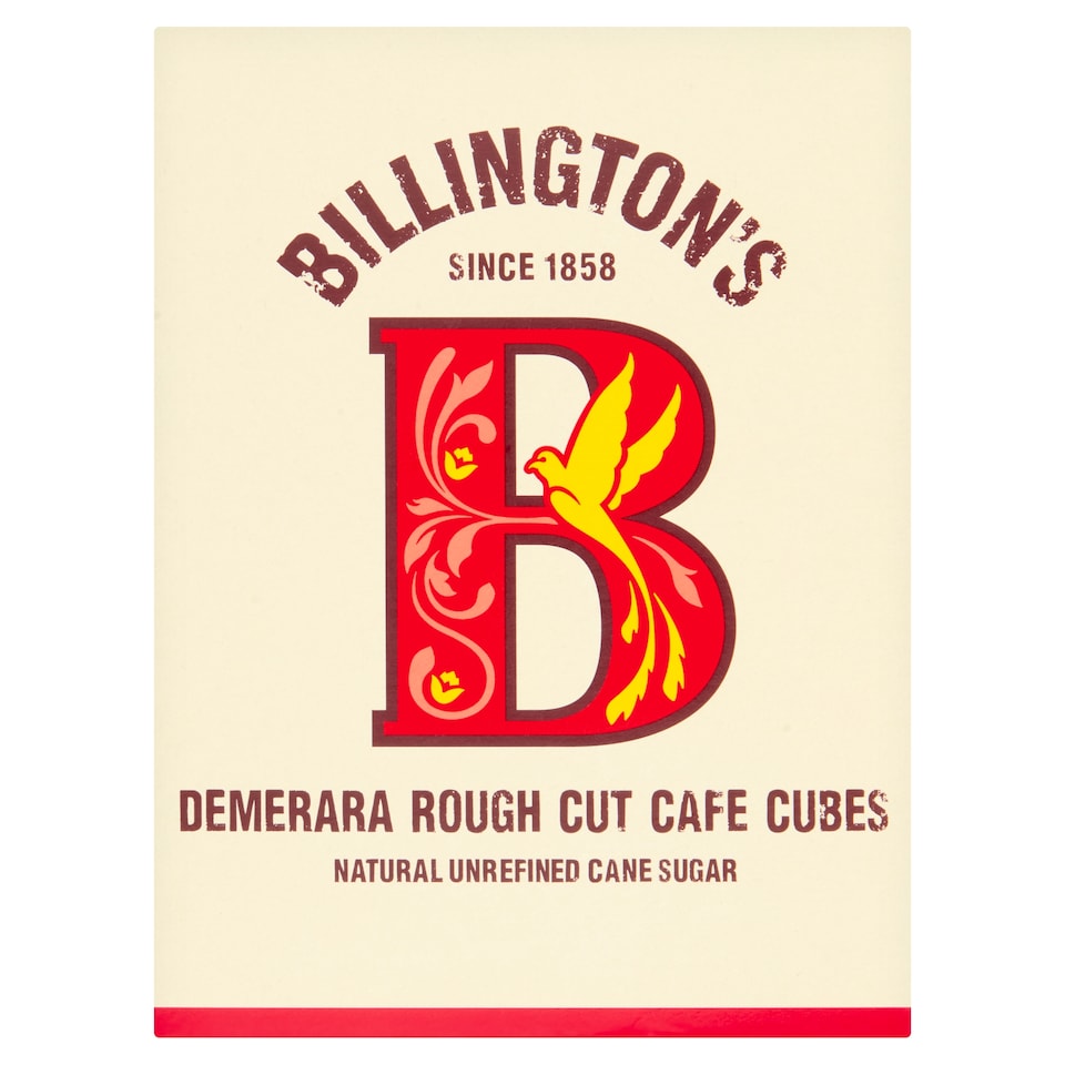 Billington's Demerara Rough Cut Cubes 500G