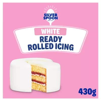 Silver Spoon White Ready Rolled Icing 430g