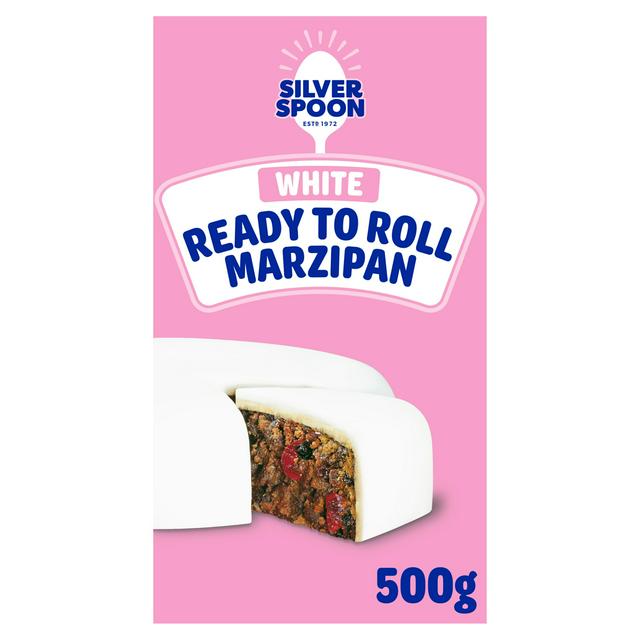 Silver Spoon White Ready To Roll Marzipan 500g