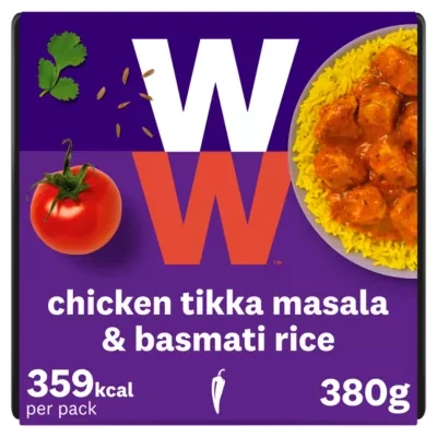 WW Chicken Tikka Masala & Basmati Rice 380g