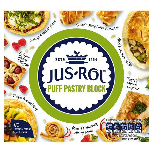 Jus-Rol Puff Pastry Block 500g