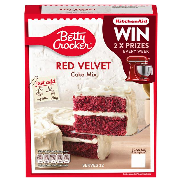 Betty Crocker Red Velvet Chocolate Cake Mix 450g