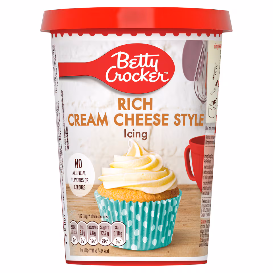 Betty Crocker Rich Cream Cheese Style Icing 400G